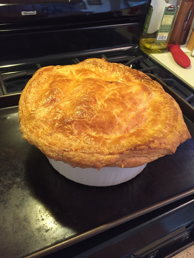 Steak and Guinness Pie